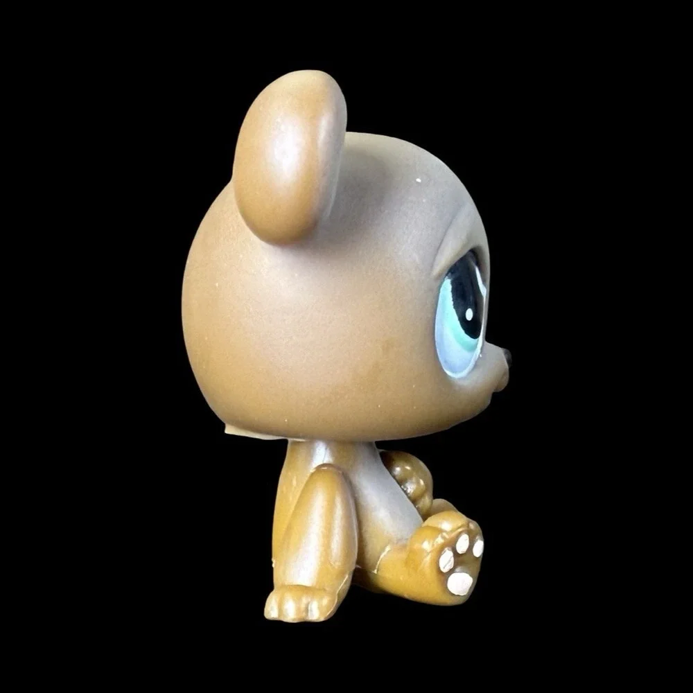 Hasbro Littlest Pet Shop LPS #1001 Bear Teal Eyes
